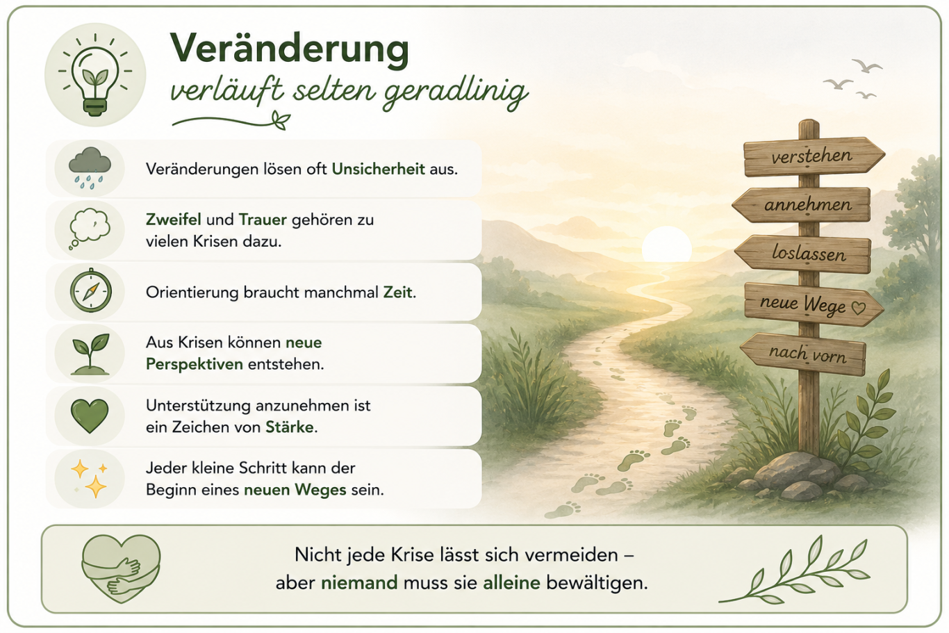 Lebenskrisen und Neuorientierung
