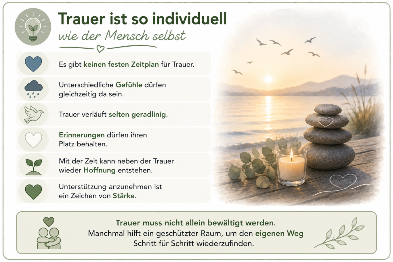 Trauer, Trennung, Abschied